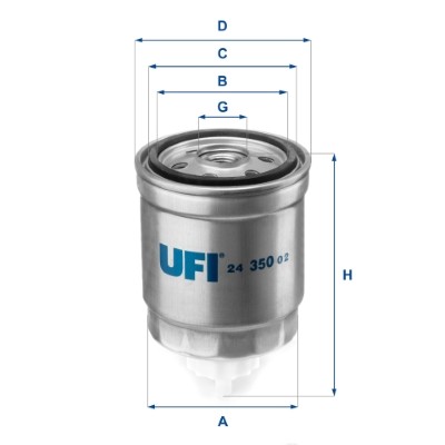 UFI 24.350.02 EAN: 8003453060203.