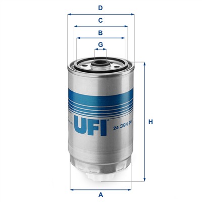 UFI 24.394.00 EAN: 8003453060753.