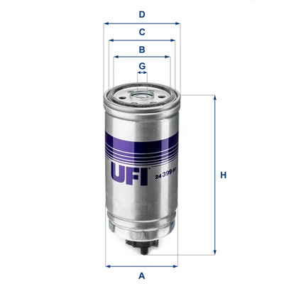 UFI 24.399.00 EAN: 8003453060913.