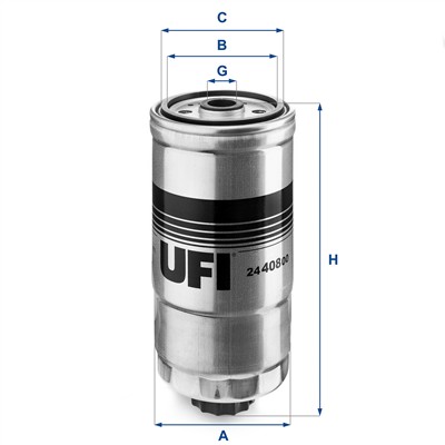 UFI 24.408.00 EAN: 8003453060975.