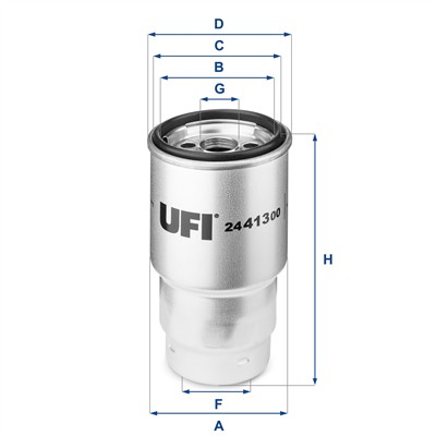 UFI 24.413.00 EAN: 8003453061002.