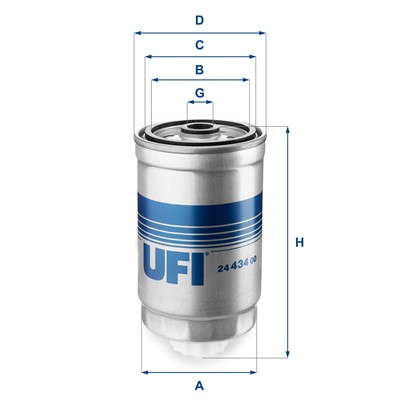UFI 24.434.00 EAN: 8003453061187.