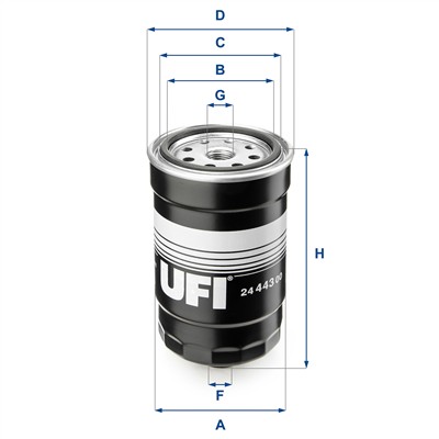 UFI 24.443.00 EAN: 8003453061576.