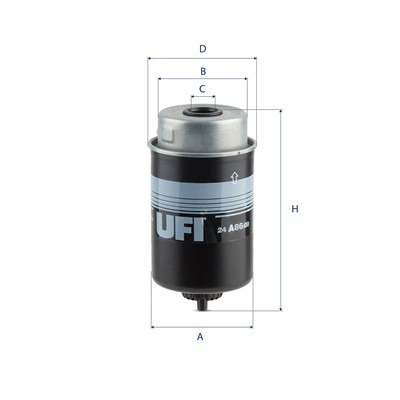 UFI 24.A86.00 EAN: 8003453063662.