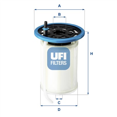 UFI 26.H2O.00 EAN: 8003453089471.