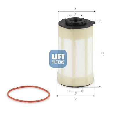 UFI 26.H2O.07 EAN: 8003453090071.