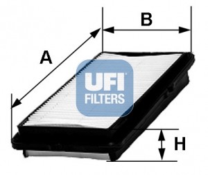 UFI 30.380.00 EAN: 8003453138070.