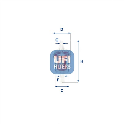UFI 31.027.00 EAN: 8003453152823.