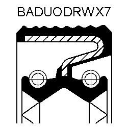 CORTECO 49358040 Číslo výrobce: 49358040. EAN: 3358960223296.