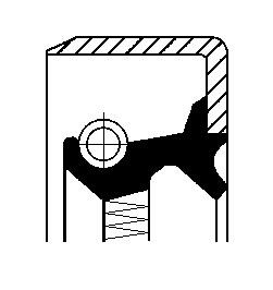 CORTECO 12012235B Číslo výrobce: 82012235. EAN: 3358960122353.