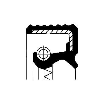 CORTECO 01034076B Číslo výrobce: 82034076. EAN: 3358960215277.