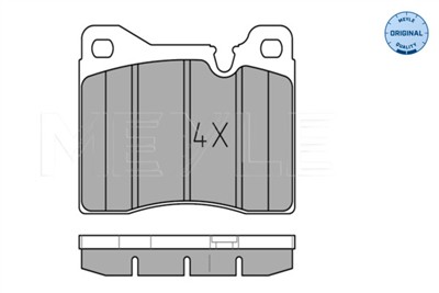 MEYLE 025 204 3715 Číslo výrobce: MBP0020. EAN: 4040074104002.