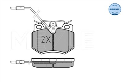 MEYLE 025 210 8017/W Číslo výrobce: MBP0072. EAN: 4040074113967.