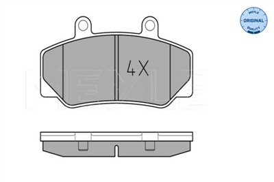 MEYLE 025 212 3316 Číslo výrobce: MBP0097. EAN: 4040074104330.