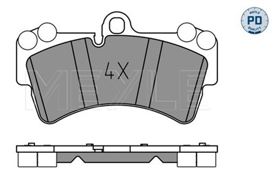 MEYLE 025 236 9317/PD Číslo výrobce: MBP0416PD. EAN: 4040074138601.