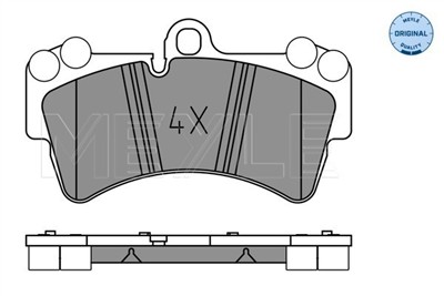 MEYLE 025 236 9317 Číslo výrobce: MBP0416. EAN: 4040074429259.