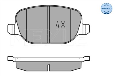 MEYLE 025 237 6017 Číslo výrobce: MBP0443. EAN: 4040074112670.