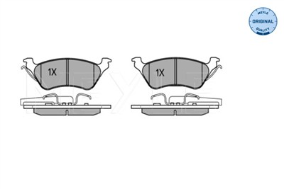 MEYLE 025 240 3616/W Číslo výrobce: MBP0508. EAN: 4040074087565.
