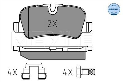 MEYLE 025 241 9217 Číslo výrobce: MBP1260. EAN: 4040074151457.