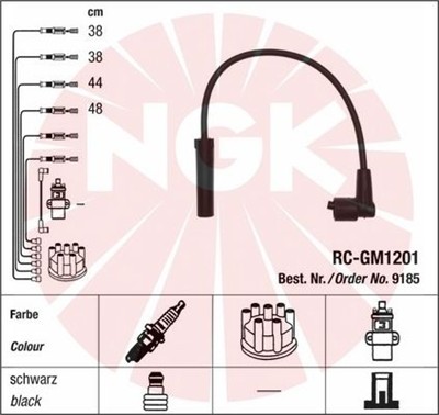 NGK 9185 Číslo výrobce: RC-GM1201. EAN: 87295091852.