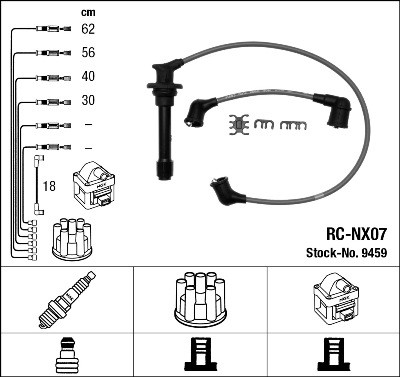 NGK 9459 Číslo výrobce: RC-NX07. EAN: 87295094594.