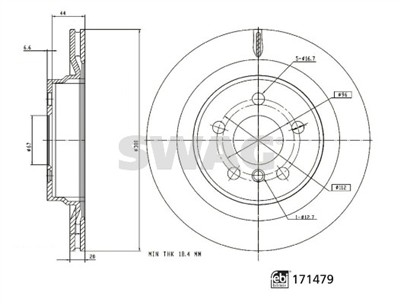 SWAG 33 10 0918 EAN: 4054228714795.