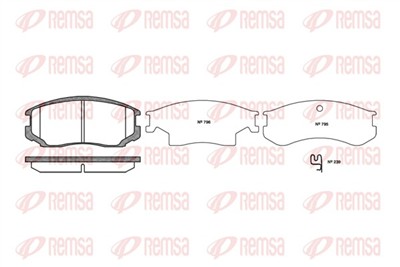 REMSA 0357.22 Číslo výrobce: 21650. EAN: 8427975016690.