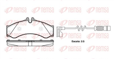 REMSA 0614.12 Číslo výrobce: D1136-8246. EAN: 8427975029867.