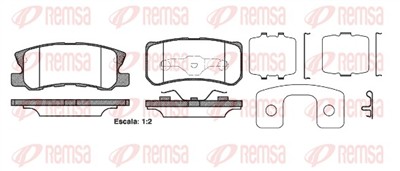 REMSA 0803.22 Číslo výrobce: D1343-7743. EAN: 8427975033208.