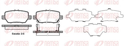 REMSA 1168.02 Číslo výrobce: D1090-7995. EAN: 8427975026187.