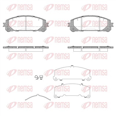 REMSA 1312.40 Číslo výrobce: 26448. EAN: 8427975817822.