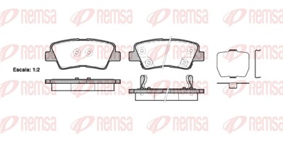 REMSA 1362.02 Číslo výrobce: D1313-8428. EAN: 8427975030771.