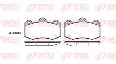 REMSA 1404.00 Číslo výrobce: 20345. EAN: 8427975031679.