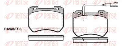 REMSA 1444.01 Číslo výrobce: 9221-D1992. EAN: 8427975032546.