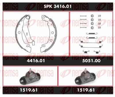 REMSA SPK 3416.01 Číslo výrobce: SCA341601. EAN: 0.