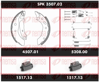 REMSA SPK 3507.02 Číslo výrobce: SCA350702. EAN: 0.