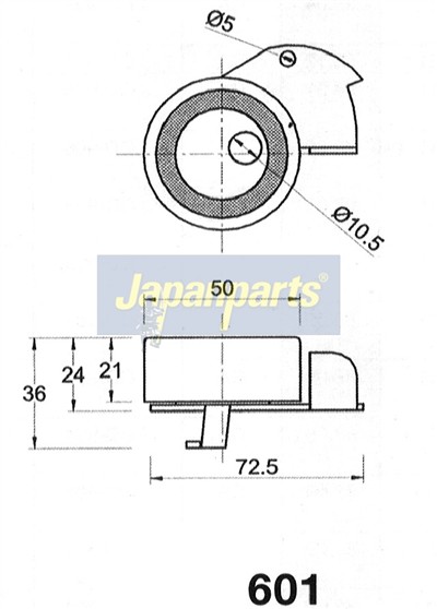 JAPANPARTS BE-601 EAN: 8033001014679.