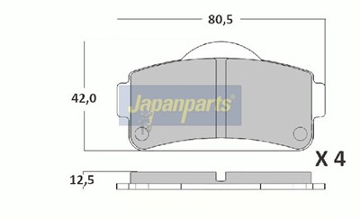 JAPANPARTS PA-MC03