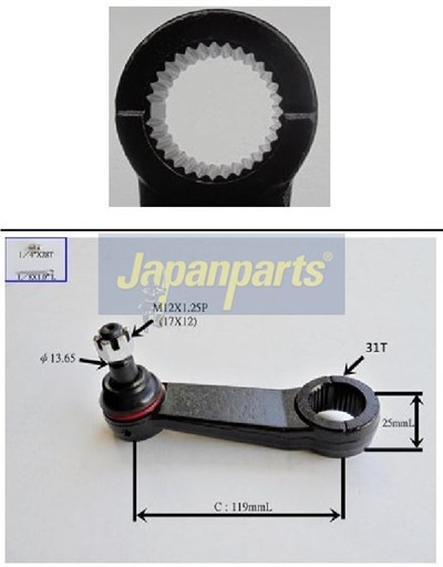 JAPANPARTS PI-H00 EAN: 8033001967029.
