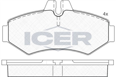 ICER 141289 Číslo výrobce: 23021. EAN: 8424073059031.