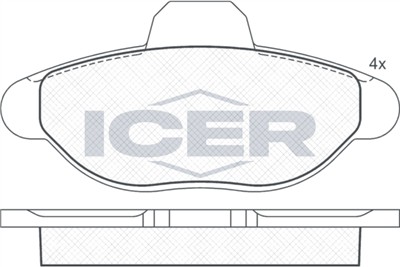 ICER 180923 Číslo výrobce: 21365. EAN: 8424073015440.