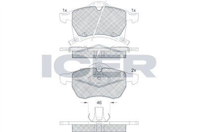 ICER 181248 Číslo výrobce: 23056. EAN: 8424073057655.
