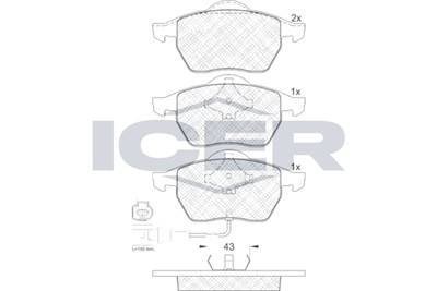 ICER 181396 Číslo výrobce: 21848. EAN: 8424073081841.