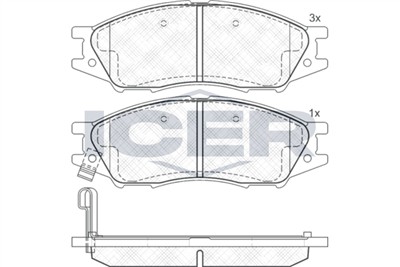 ICER 181635 Číslo výrobce: 24647. EAN: 8424073089458.