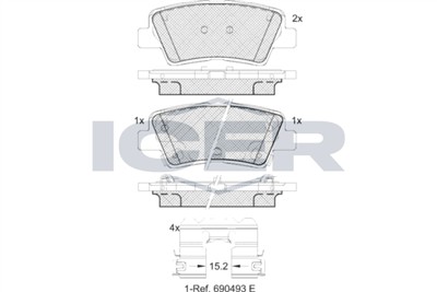 ICER 182036-066 Číslo výrobce: 25337. EAN: 8424073181374.