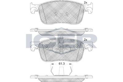 ICER 182297 Číslo výrobce: 22593. EAN: 8424073180155.