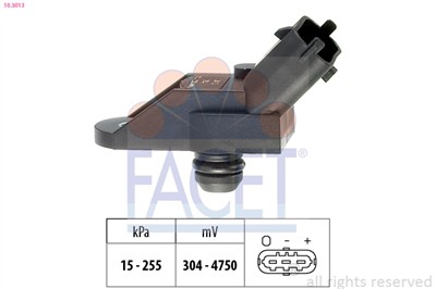 FACET 10.3013 Číslo výrobce: KW 493 013. EAN: 8012510098523.