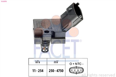FACET 10.3078 Číslo výrobce: KW 493 078. EAN: 8012510013410.