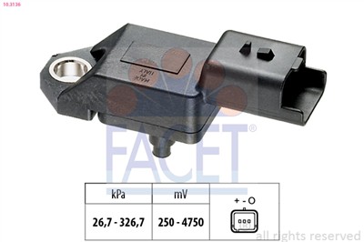FACET 10.3136 Číslo výrobce: KW 493 136. EAN: 8012510032565.
