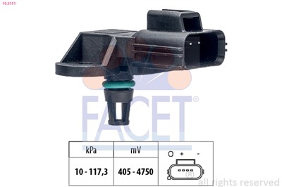FACET 10.3151 Číslo výrobce: KW 493 151. EAN: 8012510035054.